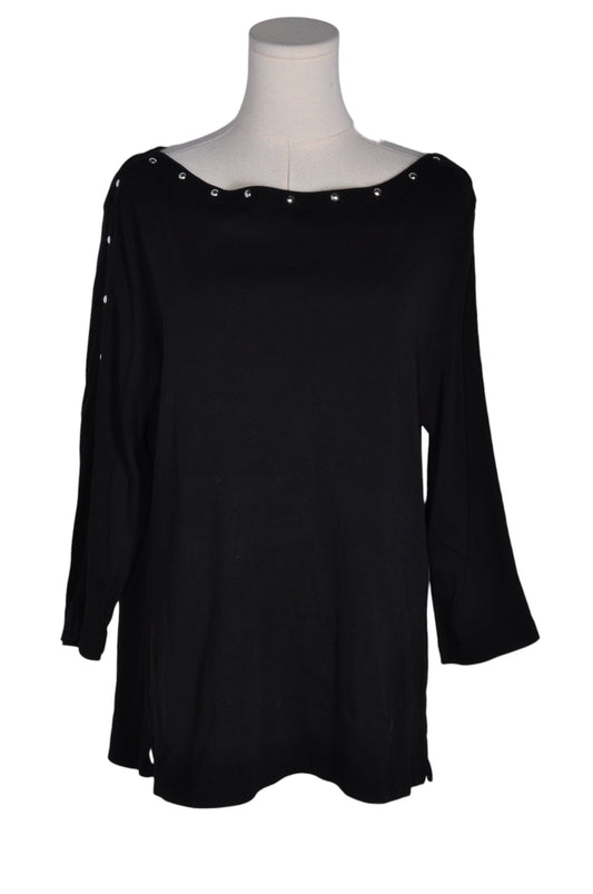 KAREN SCOTT Women Blouses Regular fit in Black - L - Velora