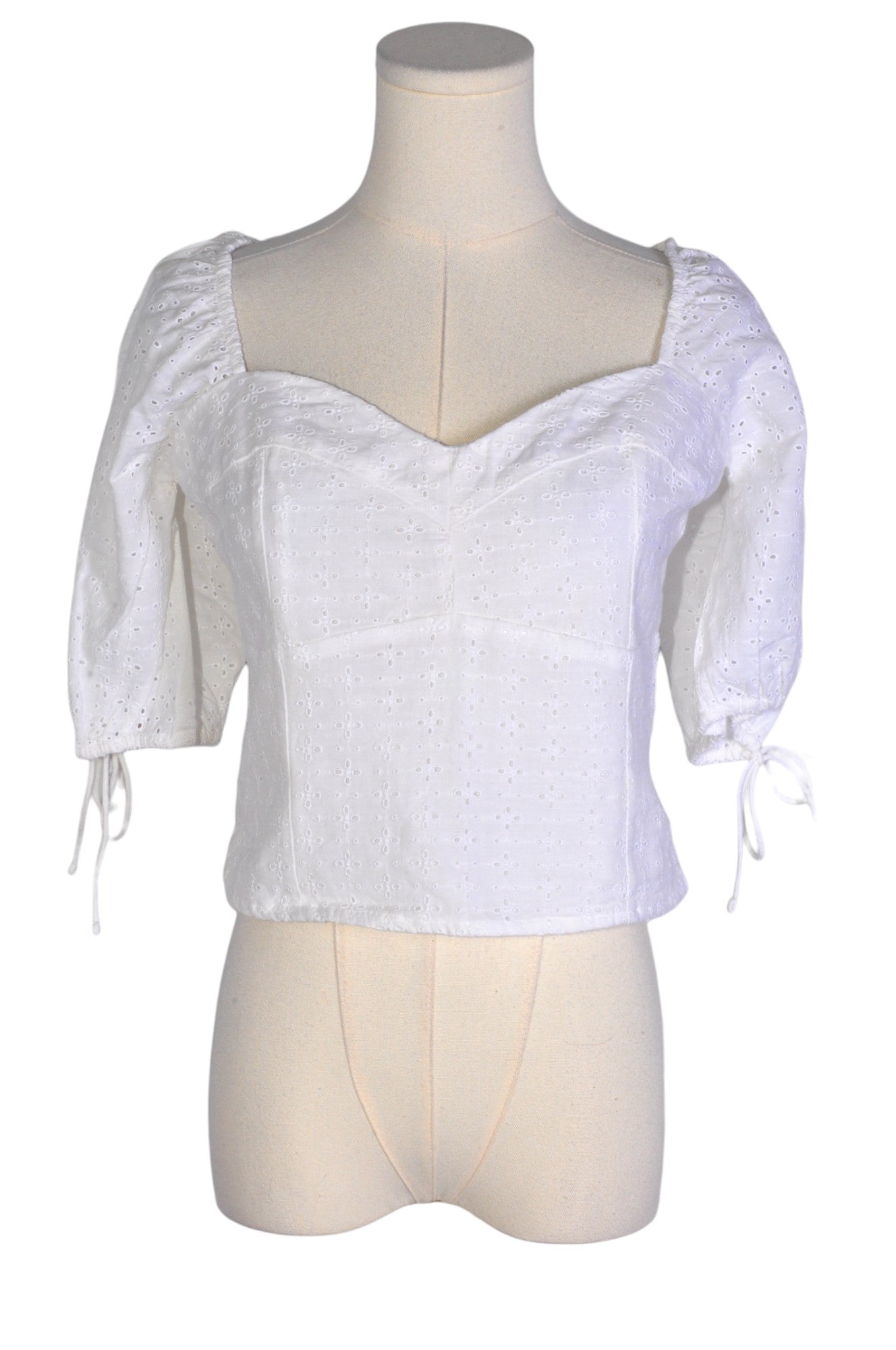 ABERCROMBIE & FITCH Women Blouses Regular fit in White - M - Velora