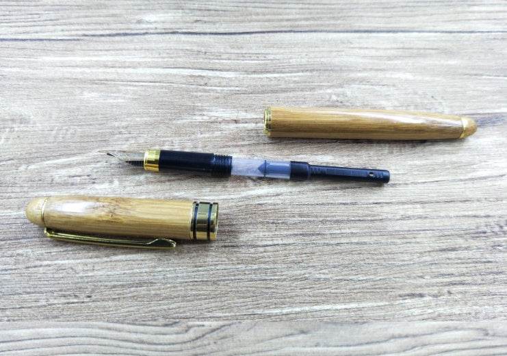 Bamboo Pen Bamboo Pen Pen Ball Pen Lettering Customer Gift Hard Pen Neutral Bamboo Pen - Velora