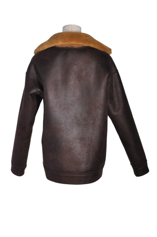 UNBRANDED Women Coats Regular fit in Brown - L - Velora