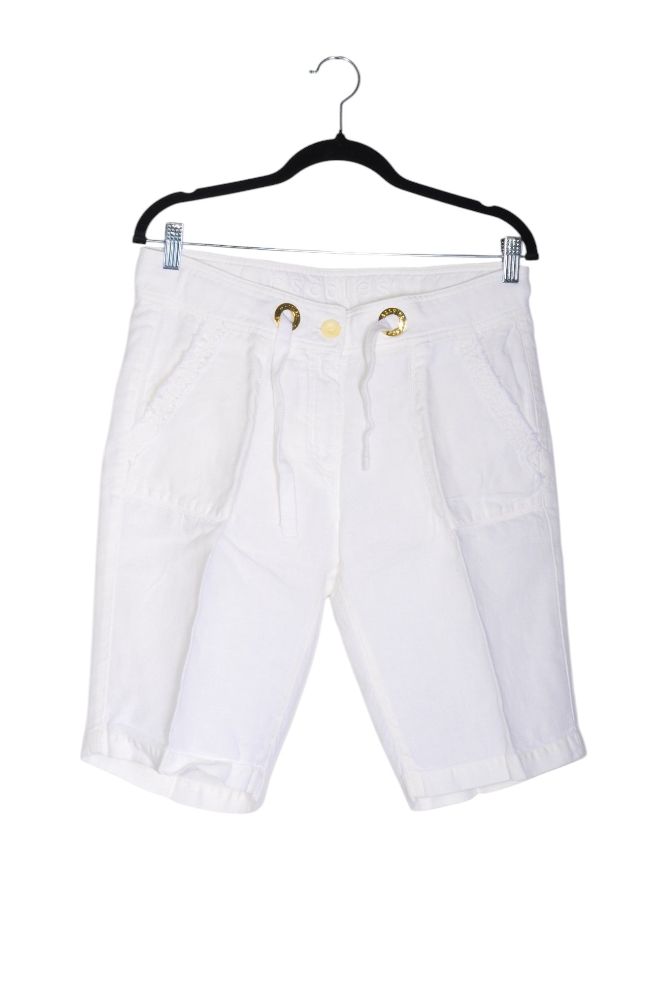 ESCALES Women Classic Shorts Regular fit in White - 42 - Velora