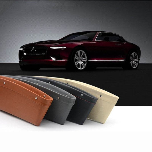 PU Leather car seat gap organizer Bag - Velora