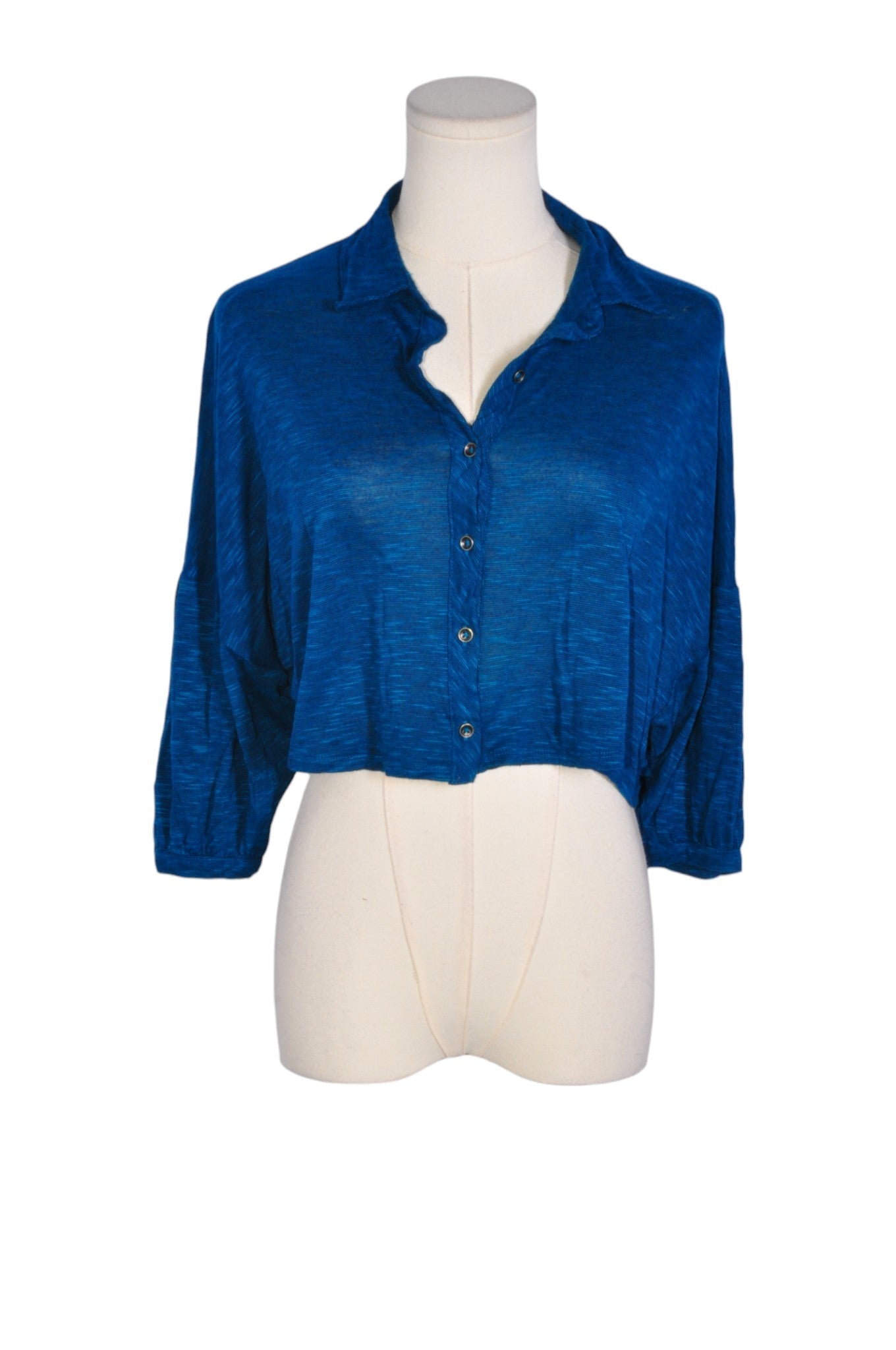 BDG Women Button Down Tops Regular fit in Blue - M
