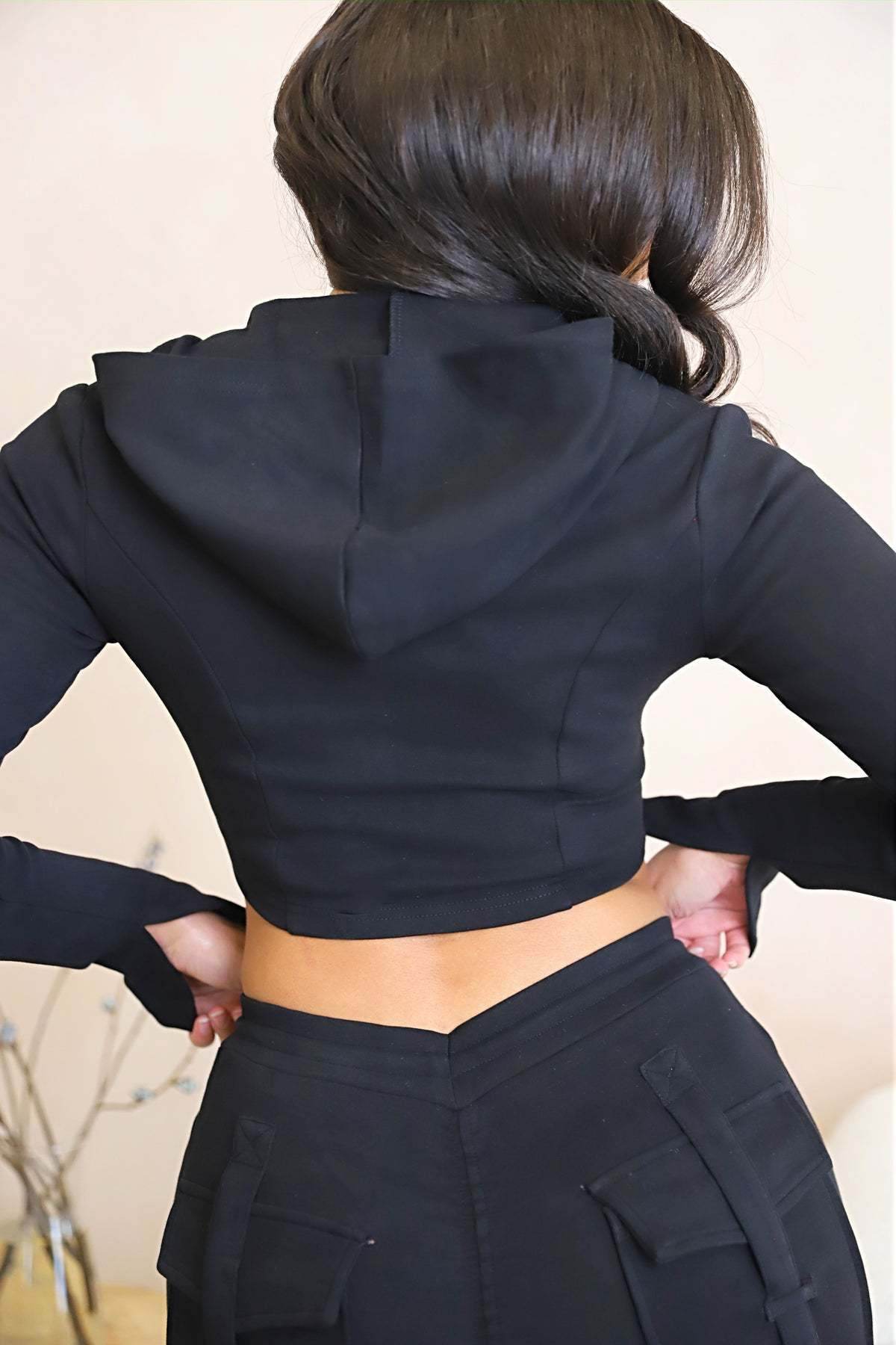 Cargo Pants With Pockets High Waist Drawstring Wide Leg Straight Trousers For Women Overalls - Velora