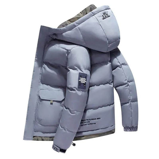 Cotton-padded Coat Men's Coat Autumn And Winter Trends Clothes Men's Thickened - Velora