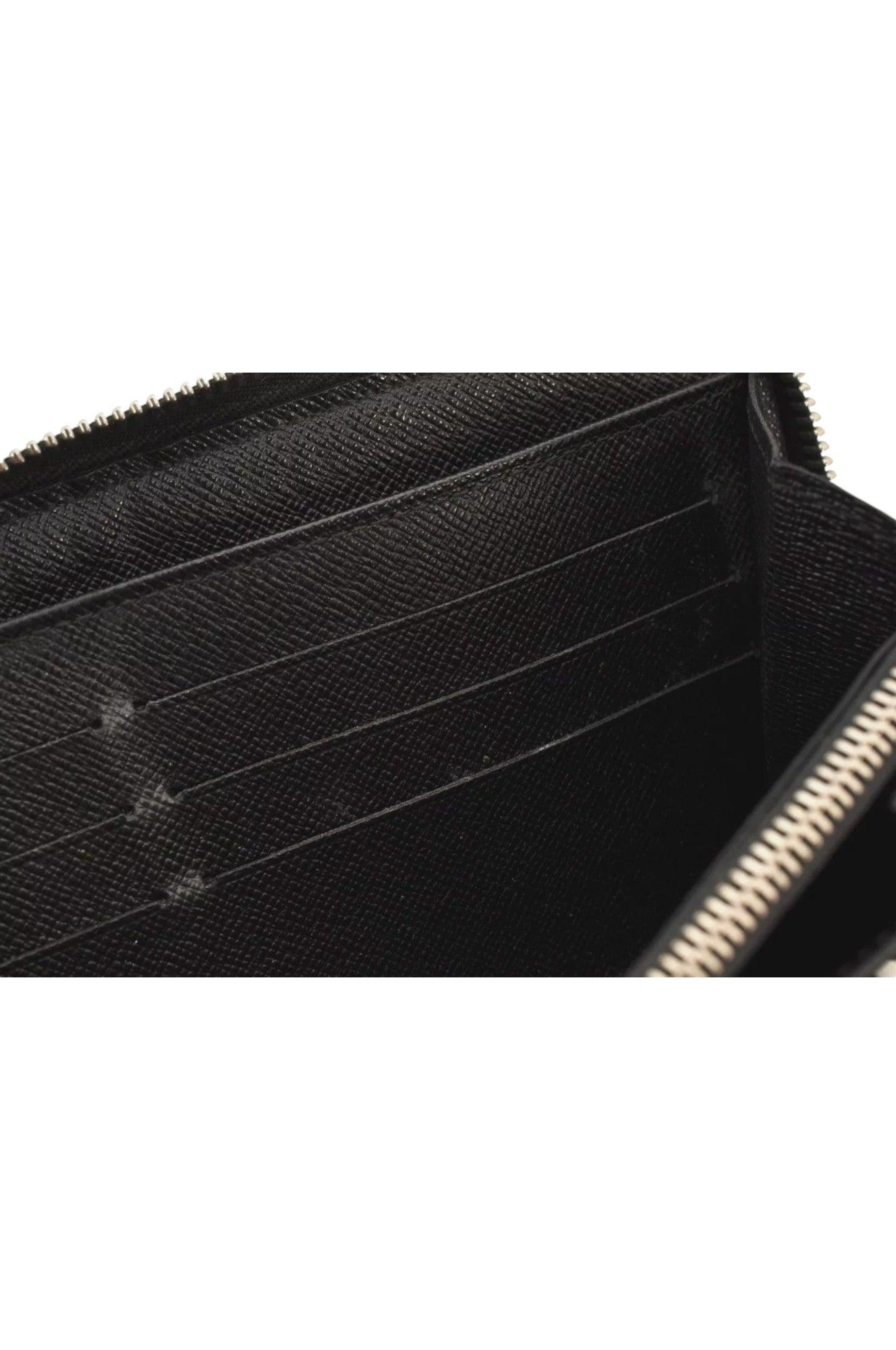 Louis Vuitton Damier Graphite Zippy Organizer Wallet N63077 LV 8122K - Velora