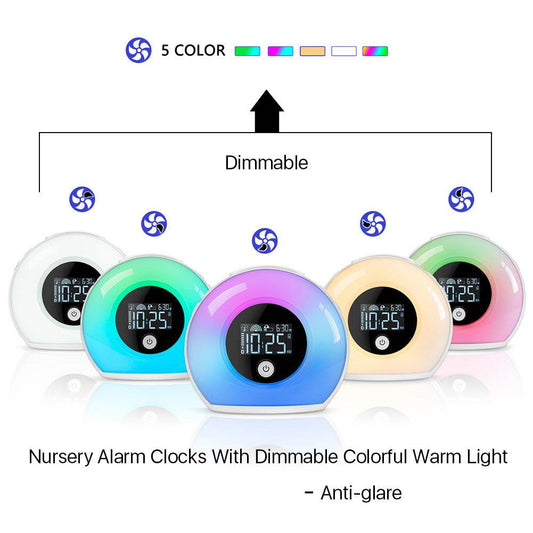 Digital Music Alarm Clock - Velora