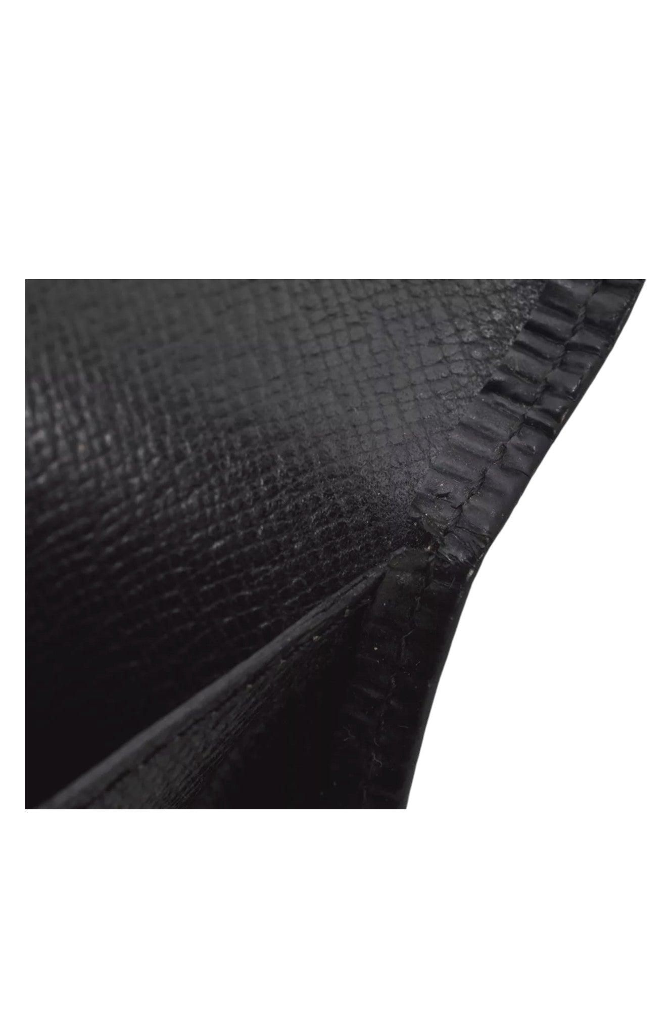 Louis Vuitton Epi Pochette Porte Monnaie Credit Wallet M63572 Black 8020K - Velora