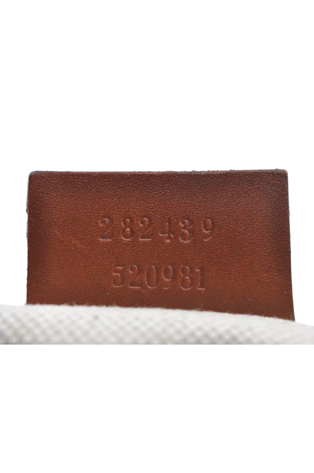 GUCCI Vintage Hand Tote Bag GG Nylon Leather Navy Blue L0937 - Velora