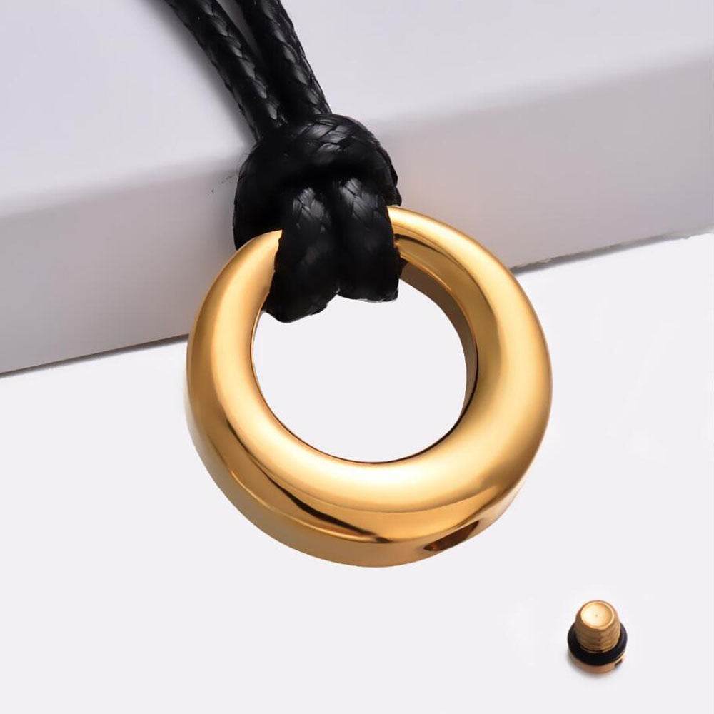 Round Perfume Bottle Pendant - Velora