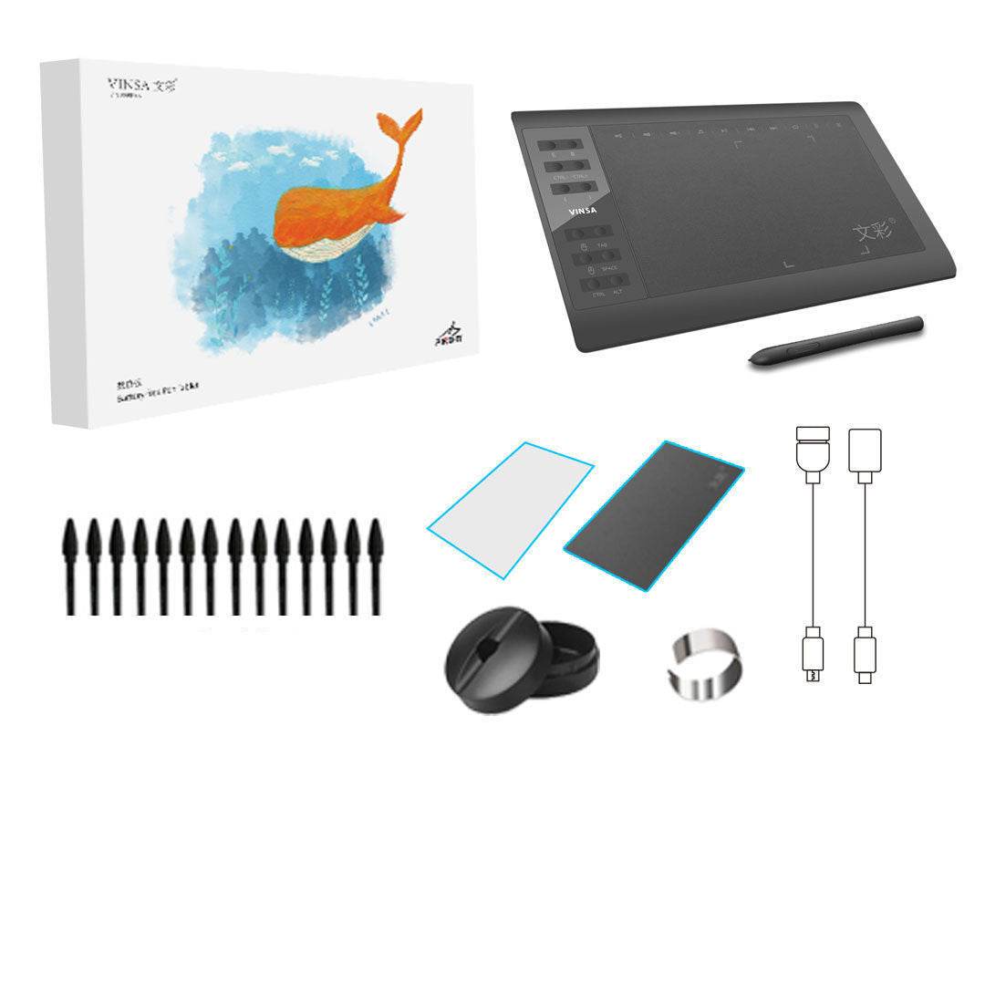 Professional Graphics Electronic Drawing for Tablet MacBook, Chromebook, Android , Apple, Computer Drawing Board - Velora