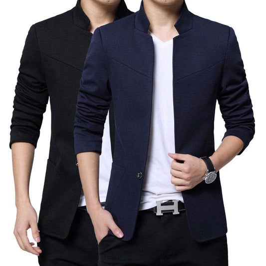 Men's Casual Suit Slim-fit Jacket - Velora