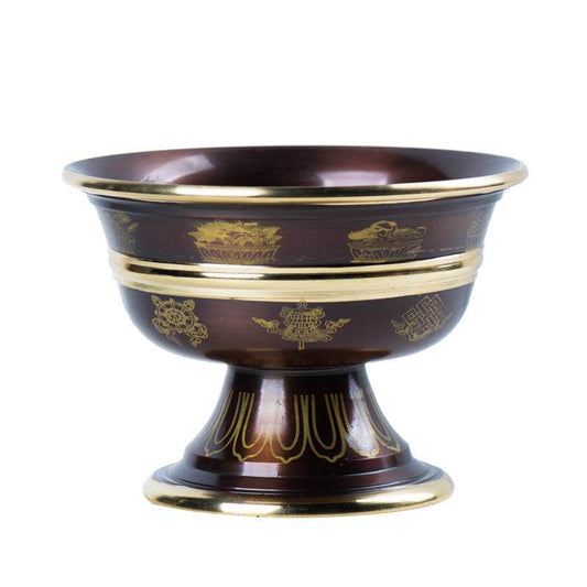 India Copper God of Wealth Water Supply Cup for Buddha Cup - Velora