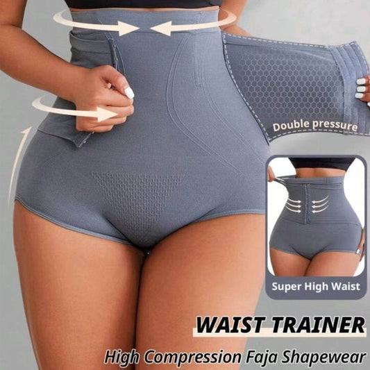 Body Shaping Abdominal Pants Female High Waist Hip Lifting And Belly Contracting - Velora