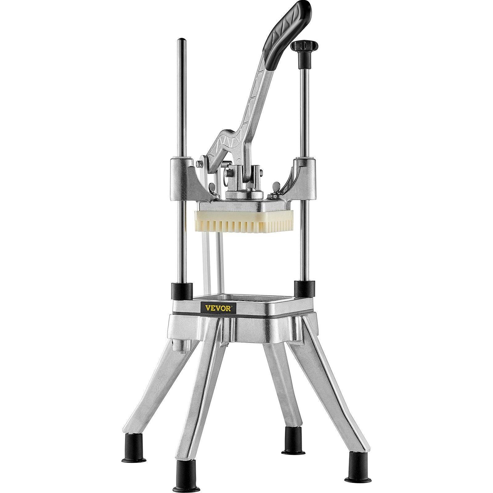 Blade Heavy Duty Professional Food Dicer Kattex French Fry Cutter Onion Slicer Stainless Steel For Tomato Peppers Potato Mushroom - Velora