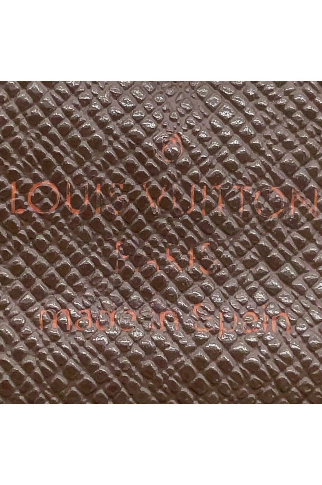 Louis vuitton Damier Ebene Pochette Porte Monnaie Carte - Velora