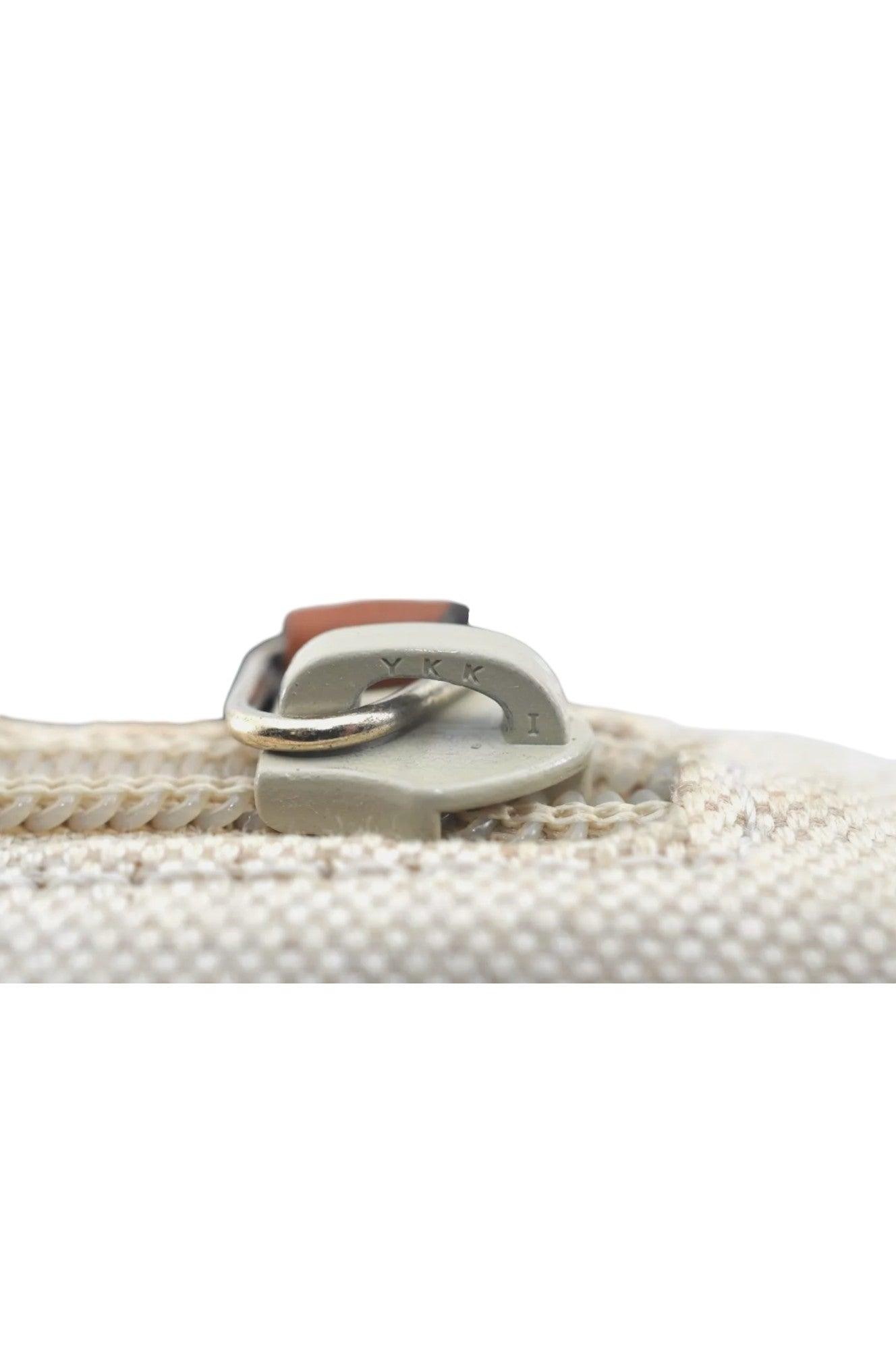 GUCCI Vintage Hand Tote Bag GG Nylon Leather Navy Blue L0937 - Velora