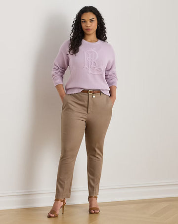 Ralph Lauren                                              Double-Faced Stretch Cotton Pant