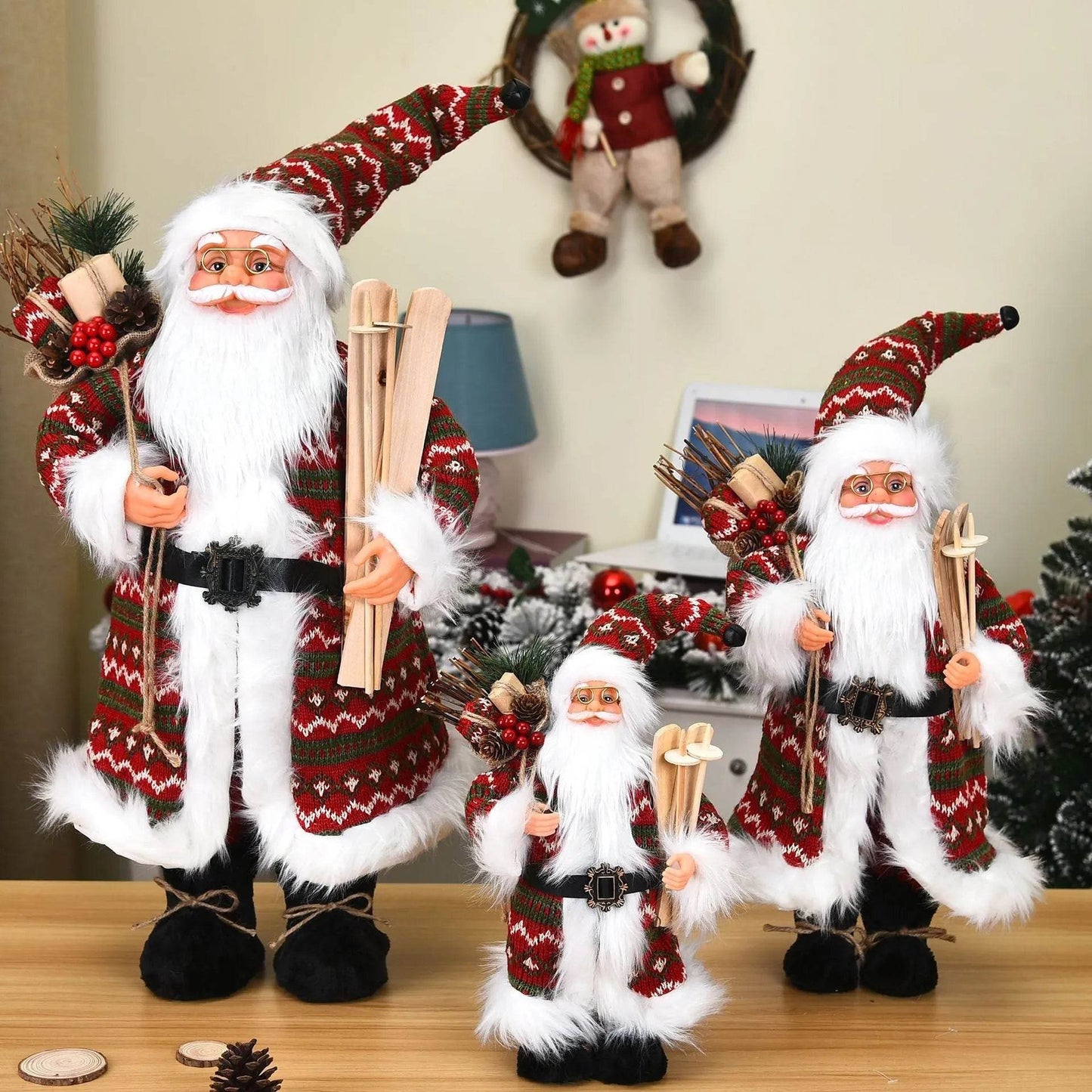 New stylish Santa Claus ornaments - Velora