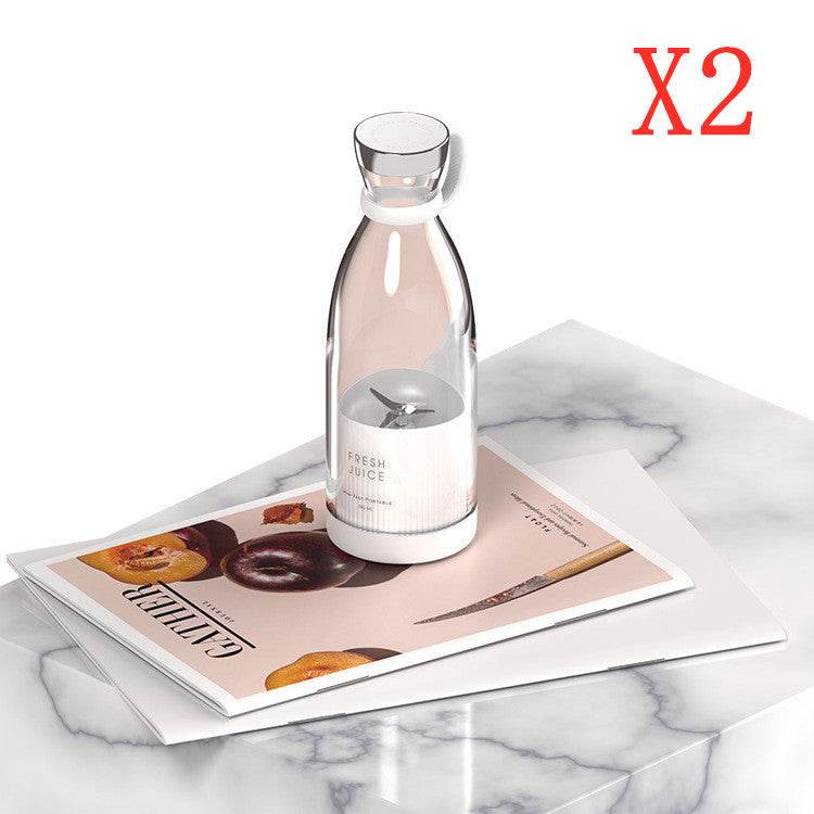 350ML Electric Smoothie Juicer Blender Mixer USB Rechargeable Household Portable Blender Maker Cup - Velora