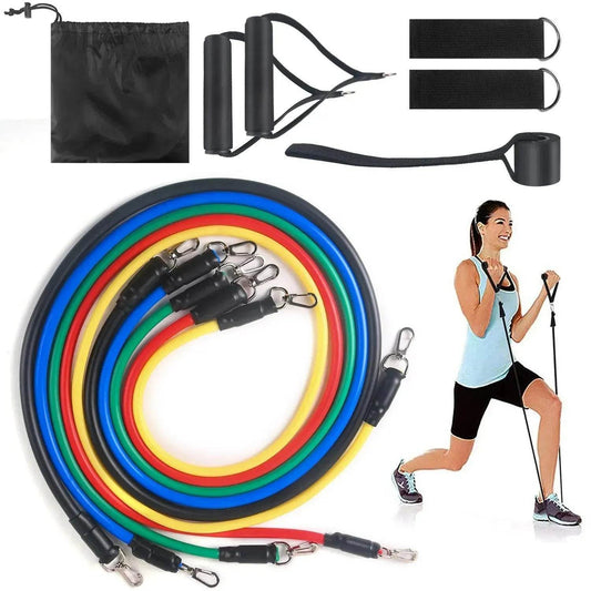 Fitness Rally Elastic Rope Resistance Band set - Velora