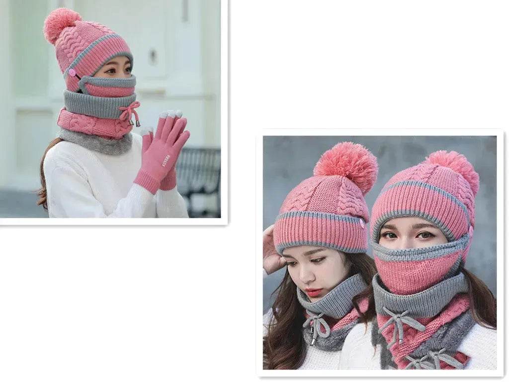 Buy Full Face winter cover knitted mask balaclavas for cold weathers - Velora