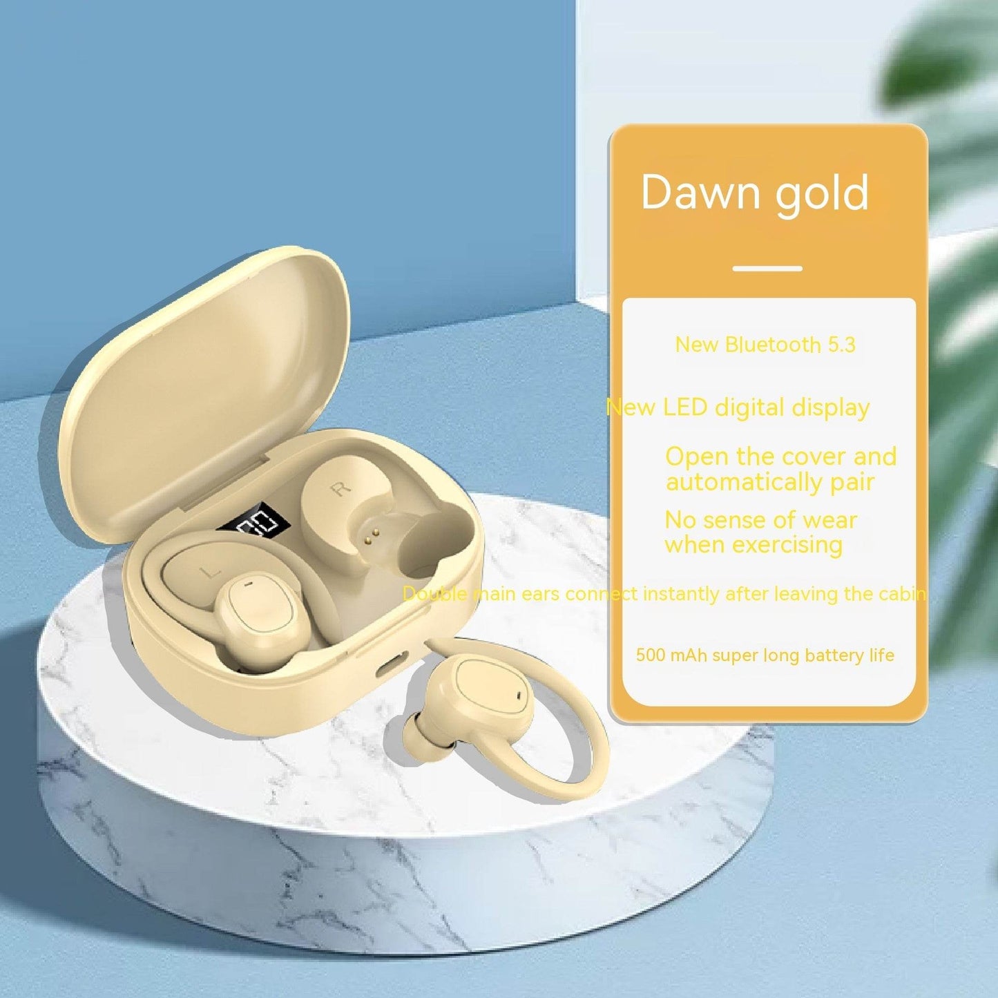 Wireless Sports Ear Hook Earphones - Velora