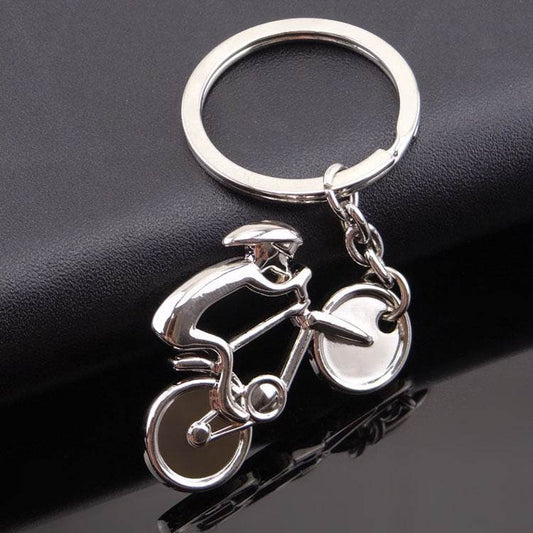 Mini Bicycle Metal Keychains Pendant Tourist Souvenir - Velora