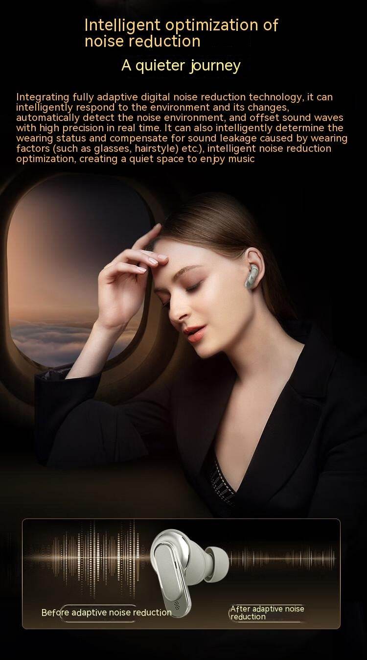 Smart Screen Noise-Cancelling Bluetooth earbuds True Wireless In-ear Headphone - Velora
