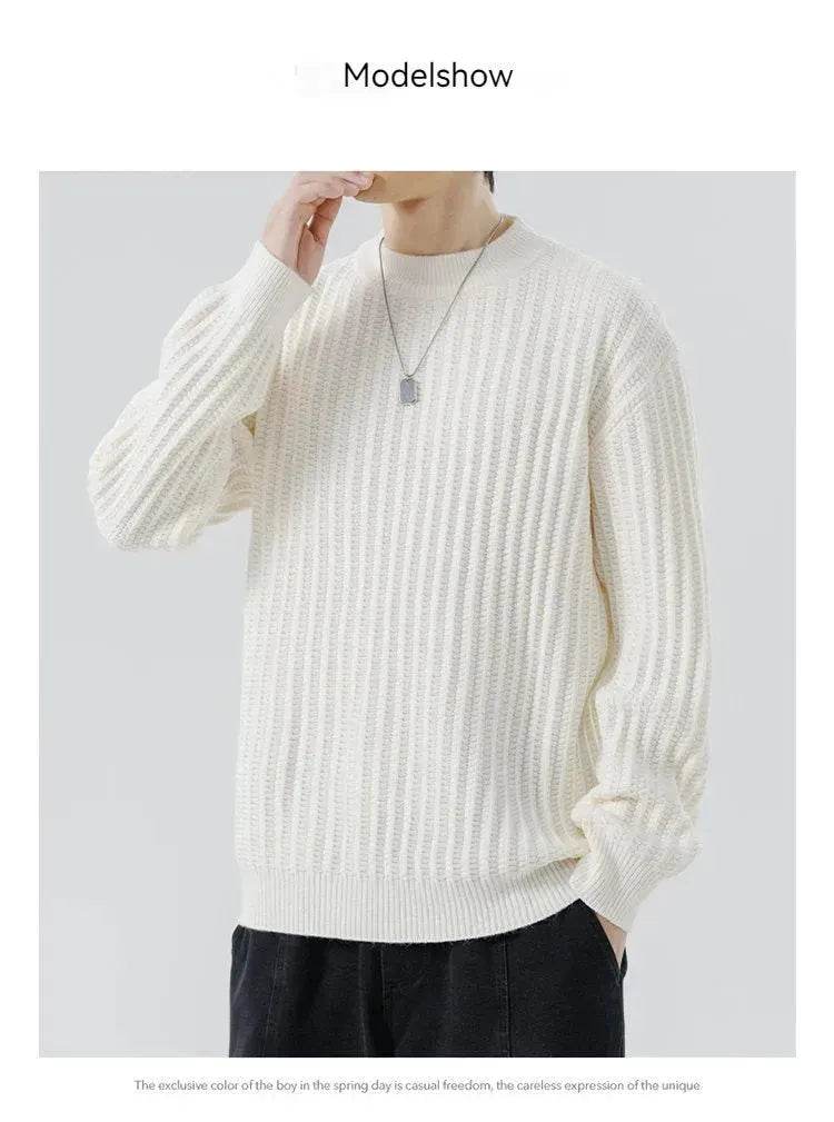 Knitwear Sweater with Crewneck Pullover top - Velora