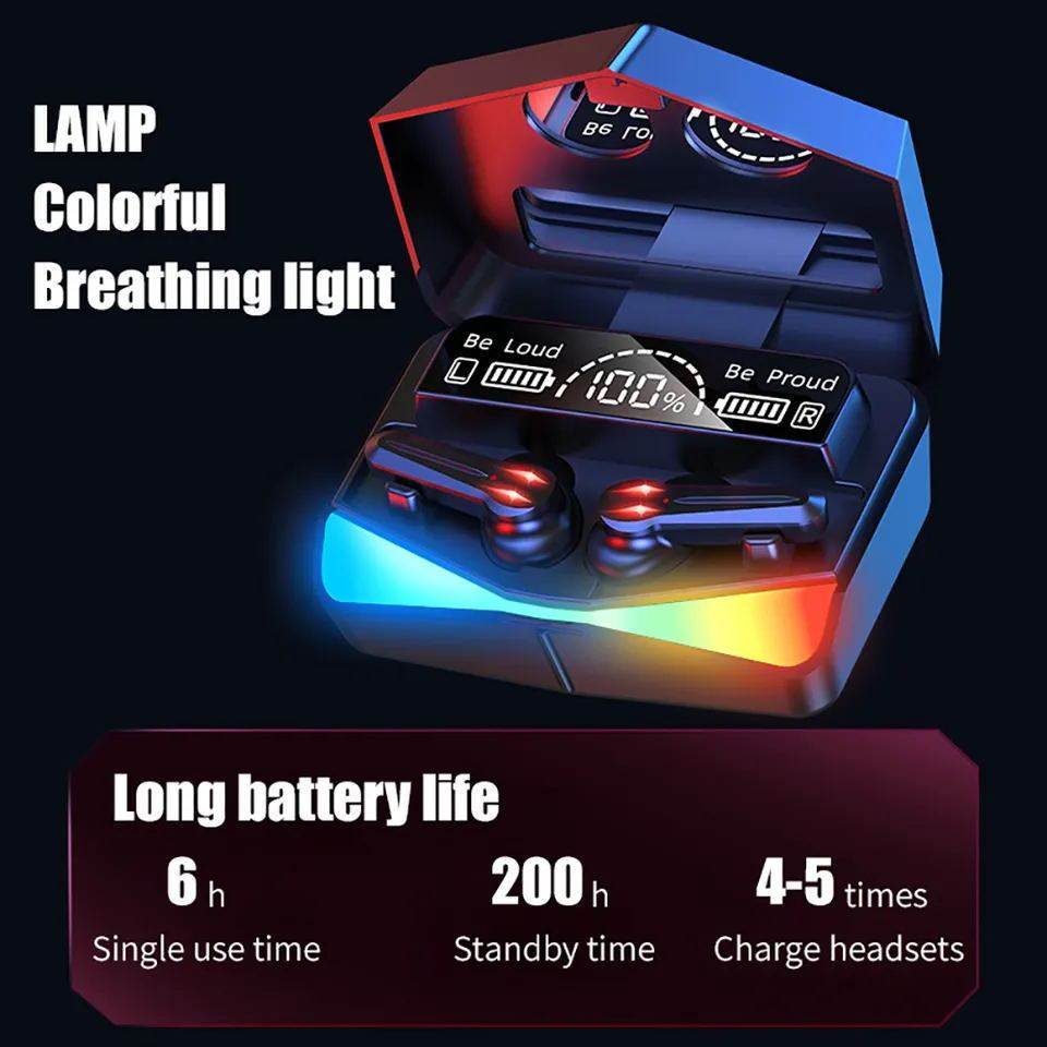 TWS Wireless Gaming Earbuds True Wireless Bluetooth earphone E-sports in-ear device low latency - Velora