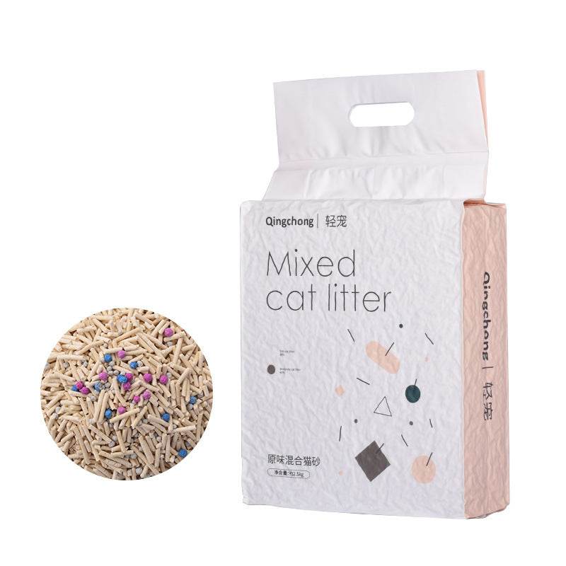 Light Pet Preserved Egg Mixed Tofu Cat Litter - Velora