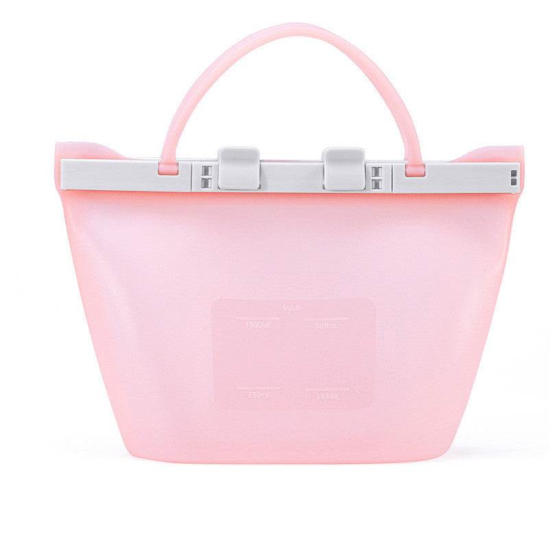 Reusable Silicone Food storage Bag Vacuum Seal Freezer Bag - Velora
