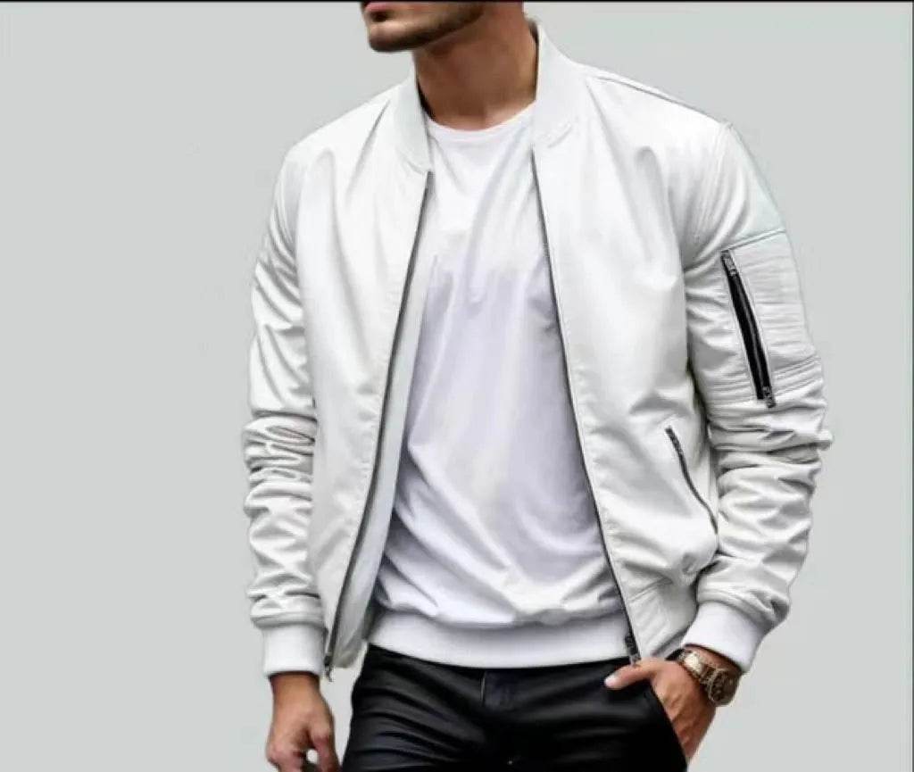 Men's Casual Baseball Varsity Jacket Spring And Autumn - Velora