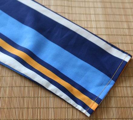 Stripe Shirt Women's Dress Spring Summer Chiffon V-neck Sexy Maxi Dresses Sexy Elegant Casual Girl Lace Women Long Sleeve - Velora