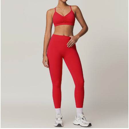 2pcs Yoga Outfit set Sport Fitness Workout Gym wear for women - Velora