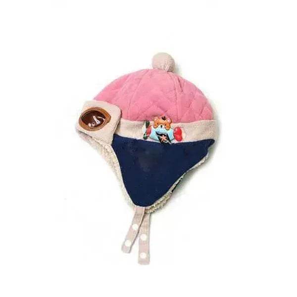 Baby and Toddler Winter hat Hooded Winter Pilot Beanie Warm baby cap - Velora
