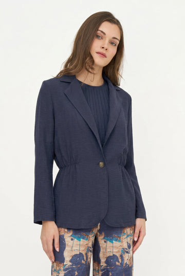 Women's Woven Blazer