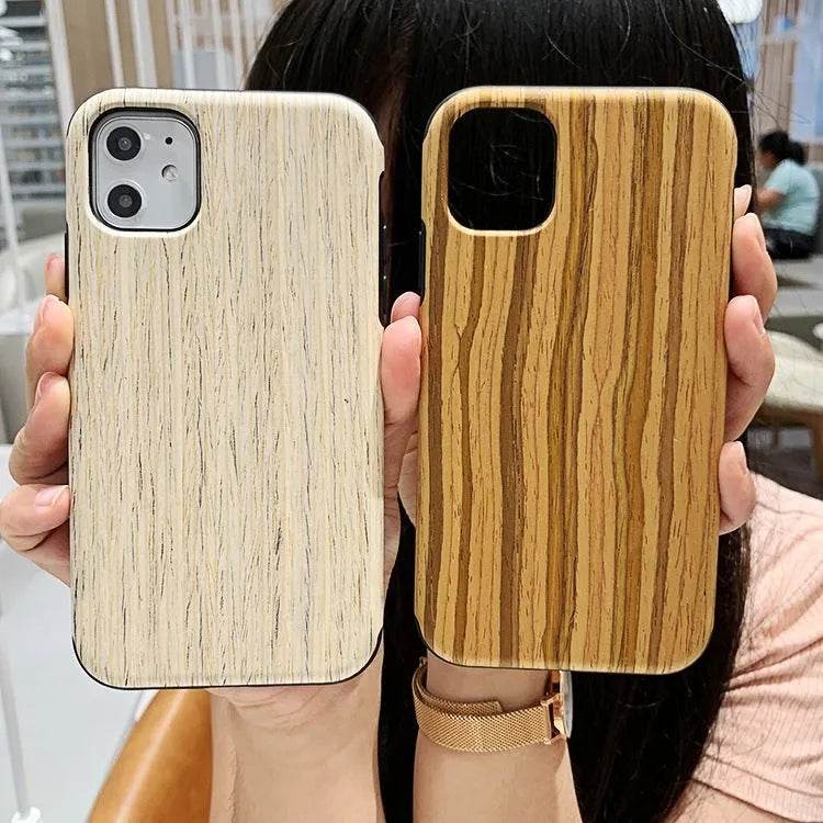 Simple Bamboo Wooden iphone Protective case Unisex - Velora