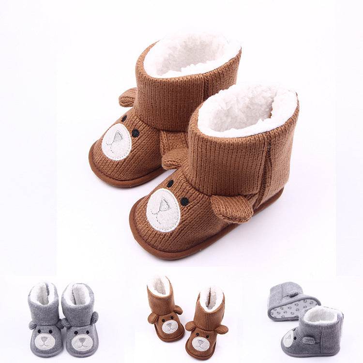Bear baby shoes toddler shoes infant boot - Velora