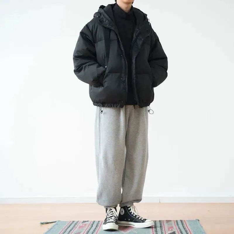 Autumn Winter Thick Zipper Hooded Coat Cardigan for men - Velora