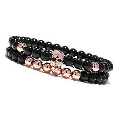 Metal Smile Skull Bracelets - Velora