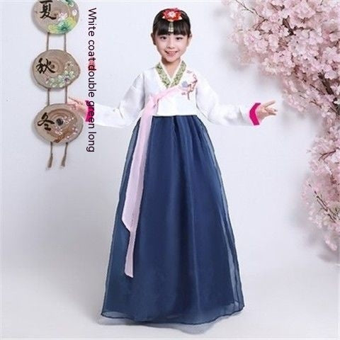 Clothing Korean Photography Children's Minority Performance Girls Dance Costume Hanbok