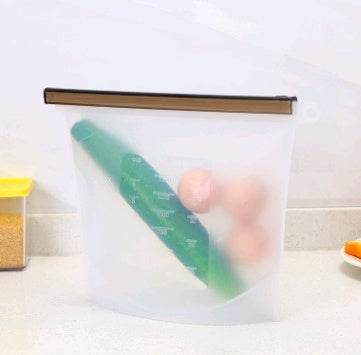 Reusable Silicone food storage bag vacuum sealed bag - Velora