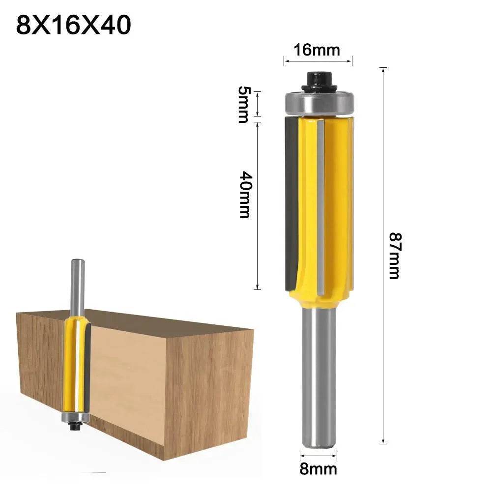Professional Edge Banding Woodwork Flush Trim Router Bit - Velora