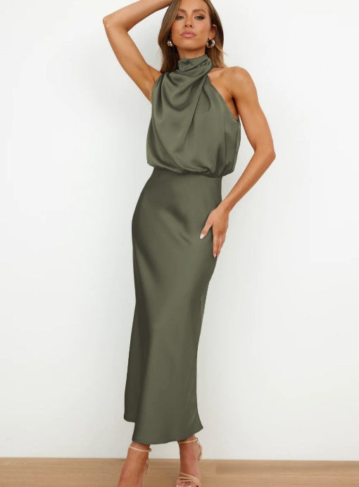 Summer Sleeveless Dress Ins Fashion Elegant Evening Party Club Clothing For Women Velora
