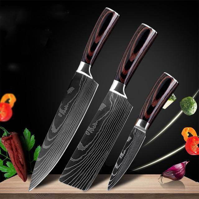 Carpenter's Special Set 6-piece Set 8-piece Set Knife Chef Knife Kitchen Knife Cooking - Velora