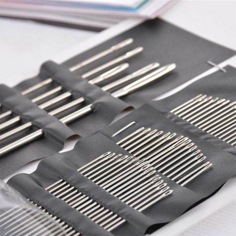 Silver Hand Sewing Needle Housewares Diy1 Set - Velora