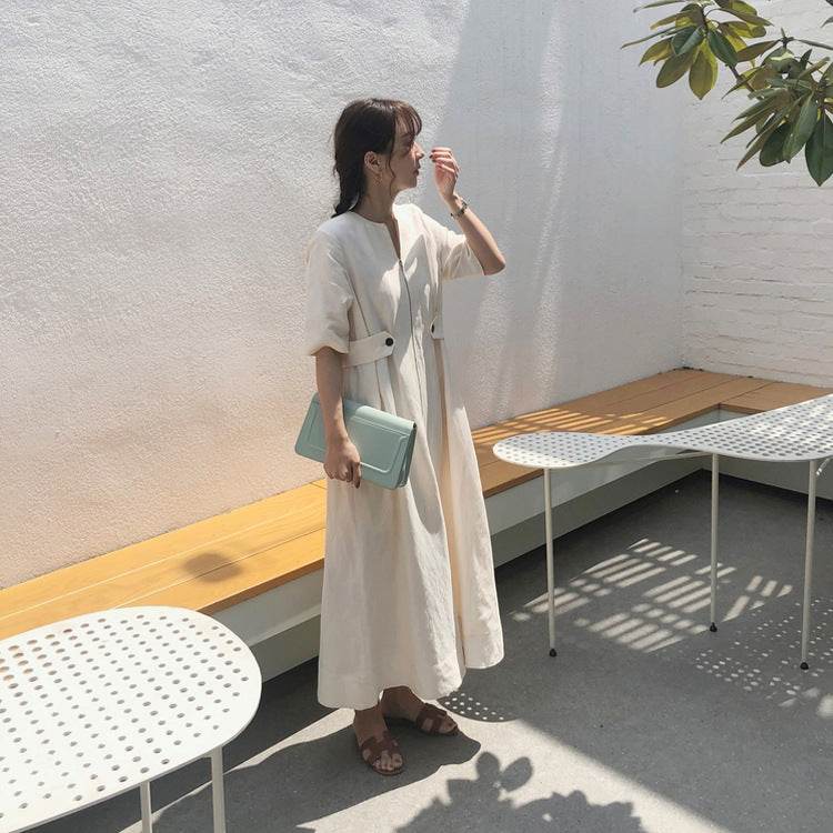 Elegant waist dress - Velora