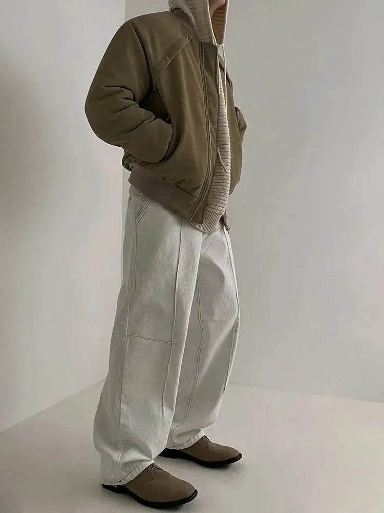 Retro Suede Street Hip pop Fashion Jacket for Men - Velora